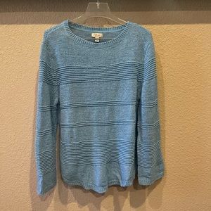 Style & Co light blue sweater. EUC.